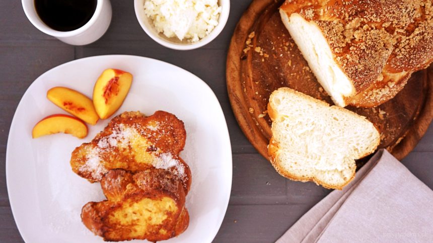 Tosty francuskie z chałki