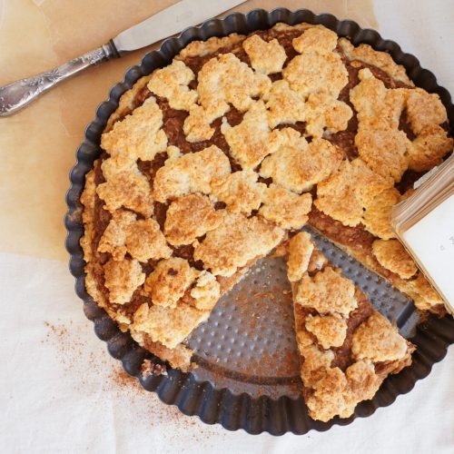 Tarta z musem jabłkowym